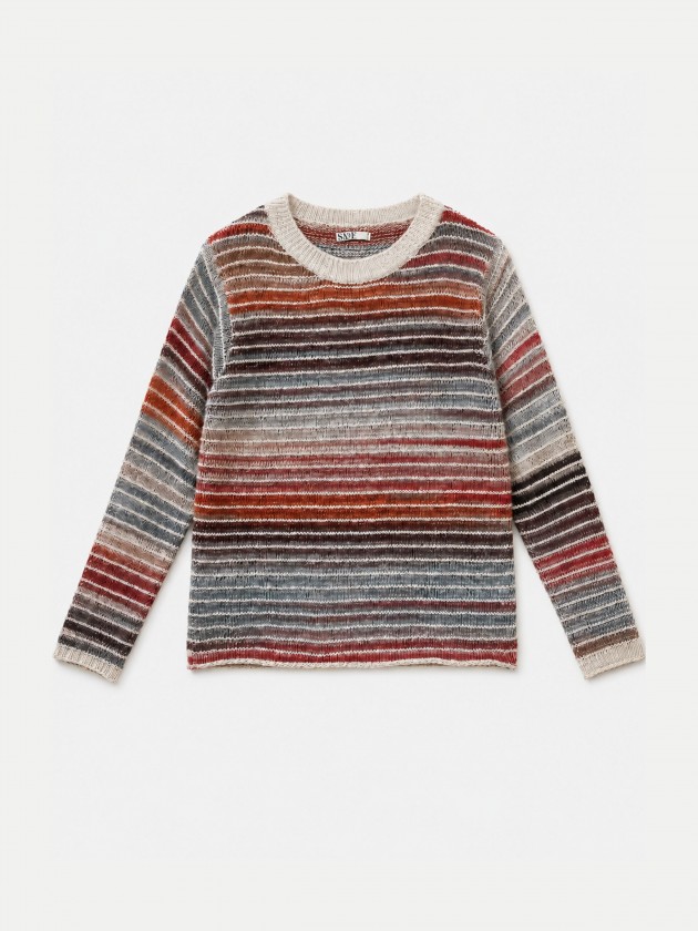 Striped knit sweater Striped knit sweater