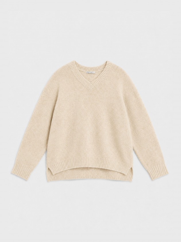 Textured knit sweater Textured knit sweater
