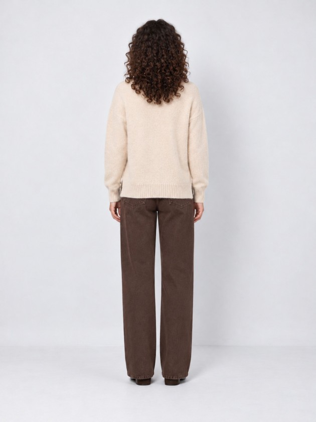 Textured knit sweater Textured knit sweater