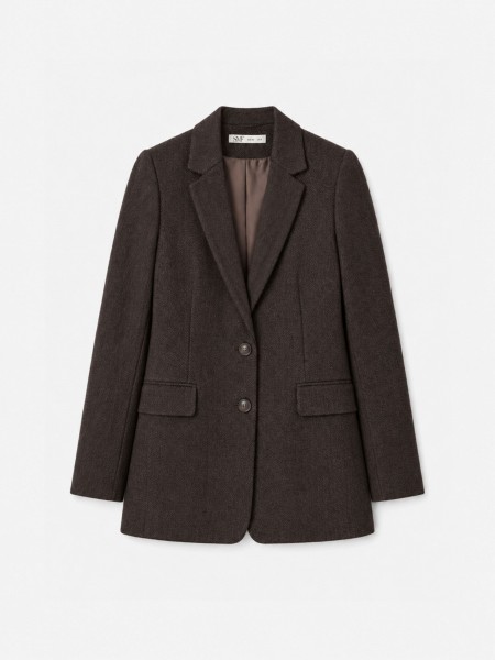 Herringbone blazer