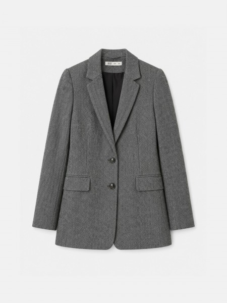 Herringbone blazer