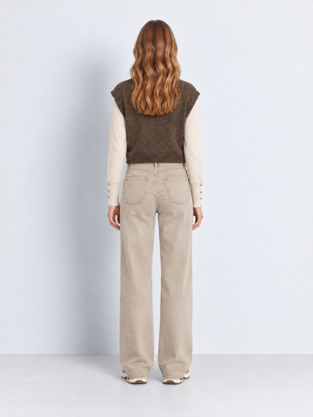 Gilet tricot�