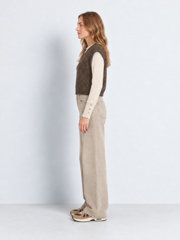 Gilet tricot�