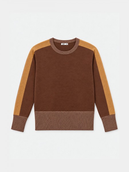 Knit sweater with lurex.